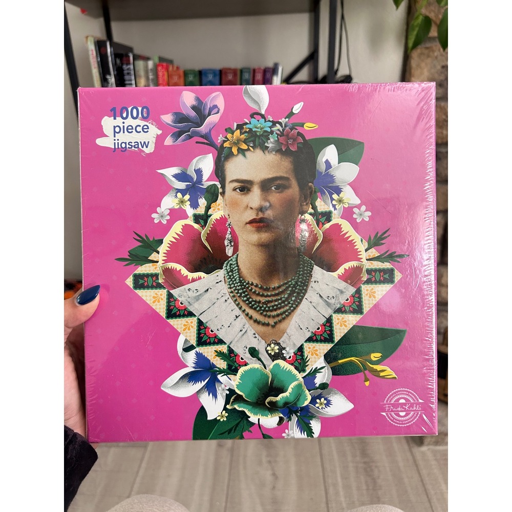 Frida Kahlo 1000 Piece Jigsaw Puzzle Sealed Floral Portrait
